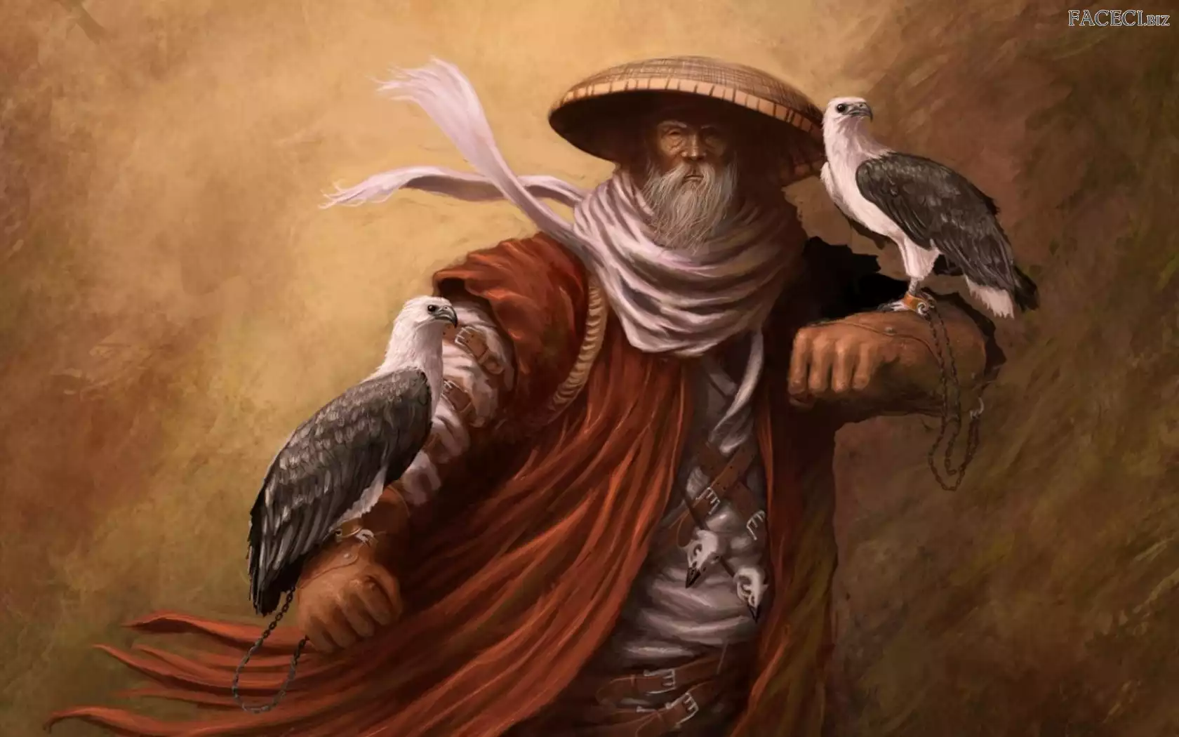 Orły, Obraz, Mężczyzna